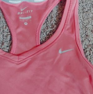 pink nike tank top